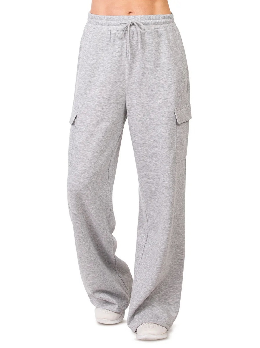 LADIES FLEECE CARGO PANTS Size Small